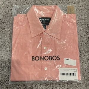 Bonobos Salmon Riviera Short Sleeve S